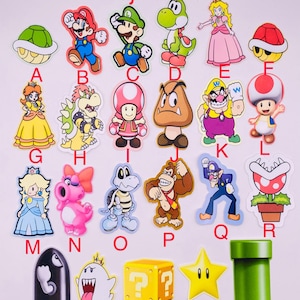 Mario X-ray Markers, lead X-ray markers, rad tech, imaging markers, rad tech gifts, image indicator,fun Xray markers,cartoon marker