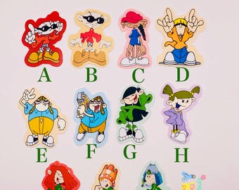 The next door kids student X-ray Markers, lead X-ray markers, rad tech, imaging markers, rad tech gifts,fun Xray markers, cartoon marker