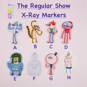 The show that’s regular X-ray Markers, lead X-ray markers, rad tech, imaging markers, rad tech gifts,fun Xray markers, cartoon marker