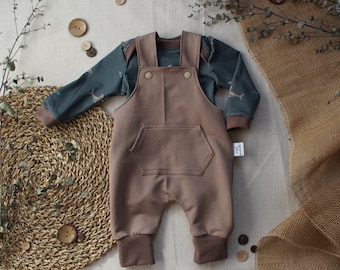 Bodysuit and/or dungarees for newborns/newborn/babies