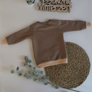 Kinderpullover mit Birnenapplikation / Sweater Bild 3