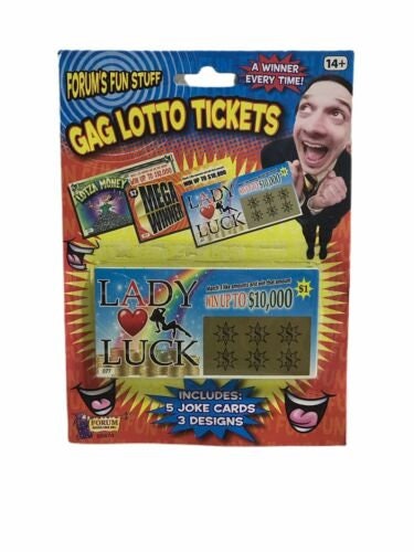 Cinq faux billets de loterie à gratter Gag Drôle de blague Farce Astuce  Humour Tous les gagnants Jackpot Mega Millions -  Canada
