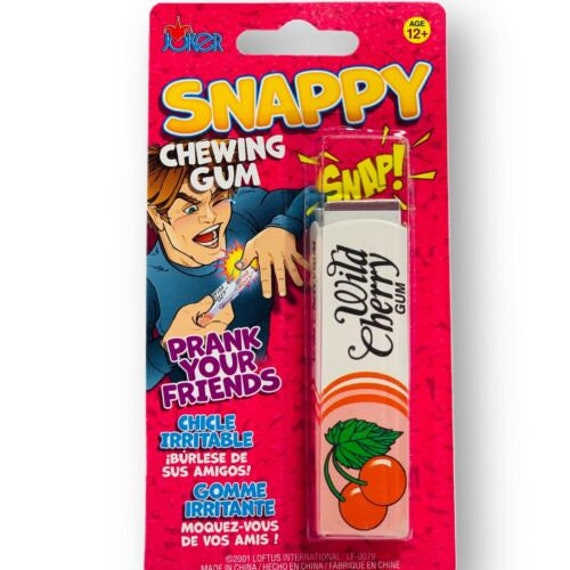 Snap Chewing Gum Harmless Prank Kids Beginner Fake Gag Prank Etsy