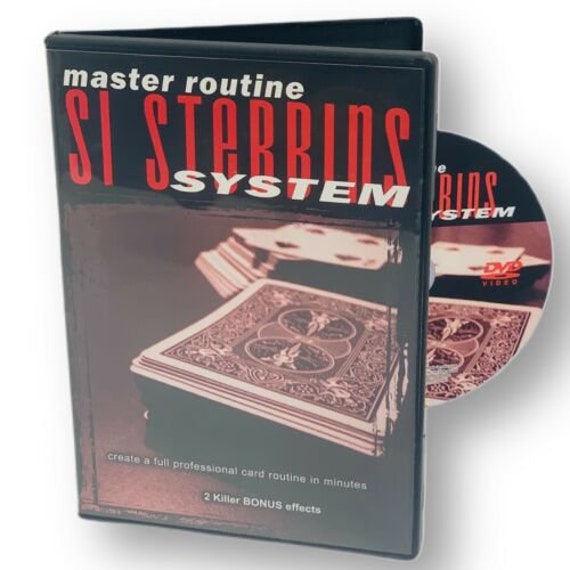 Memorize a Card Deck DVD Si Stebbins Learn Secrets of Deck 2 Etsy