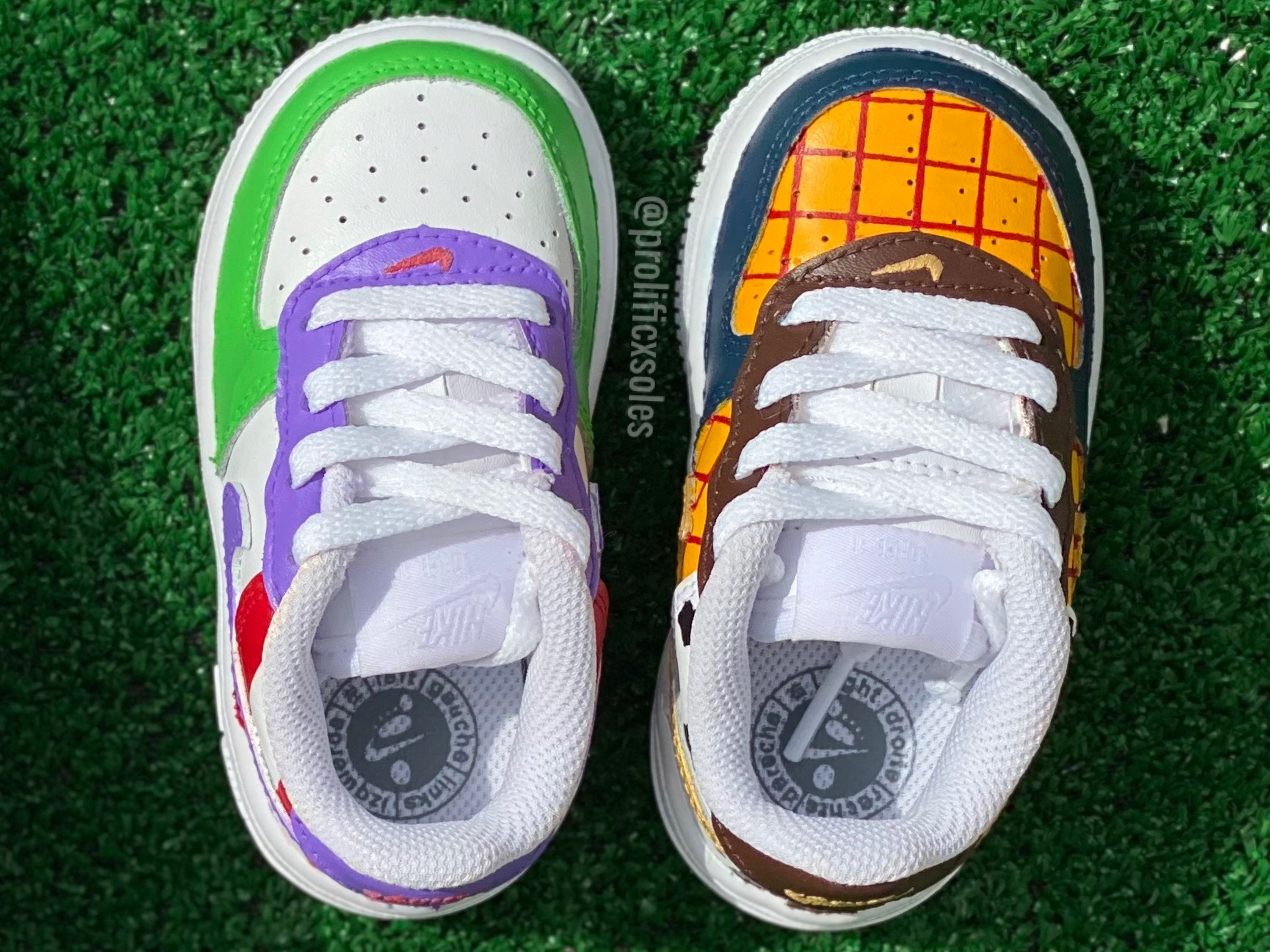 HOT Custom Air Nike Air Force One Toy Story Buy Toy Story Kid's