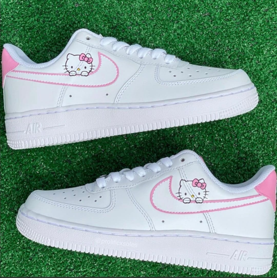 custom air force 1 hello kitty
