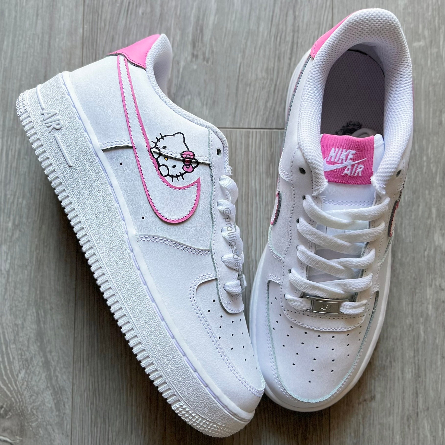 Custom Air Force 1 Toddler - Triple Pink – By Careaux