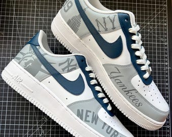 NY Yankees Custom Air Force 1