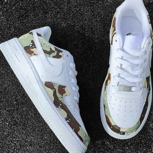 Desert Camo Custom Air Force 1 - Etsy