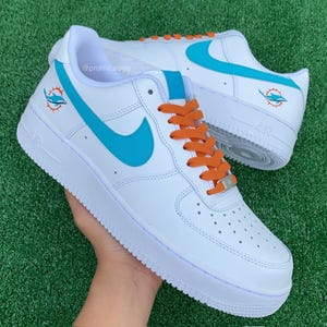 Miami Dolphin Custom Air Force 1