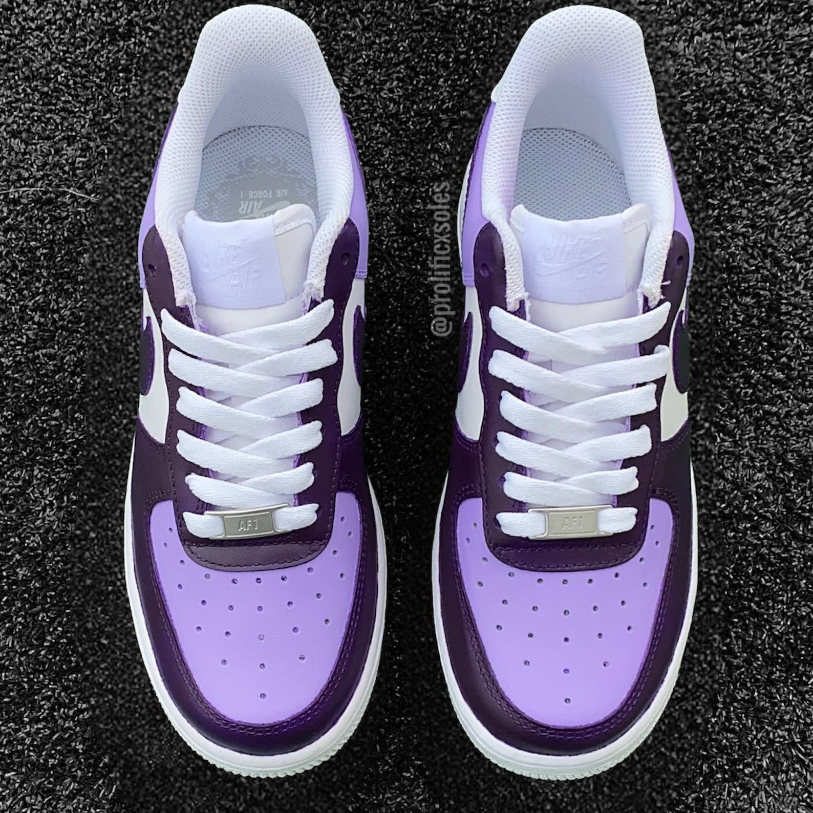 custom af1 purple