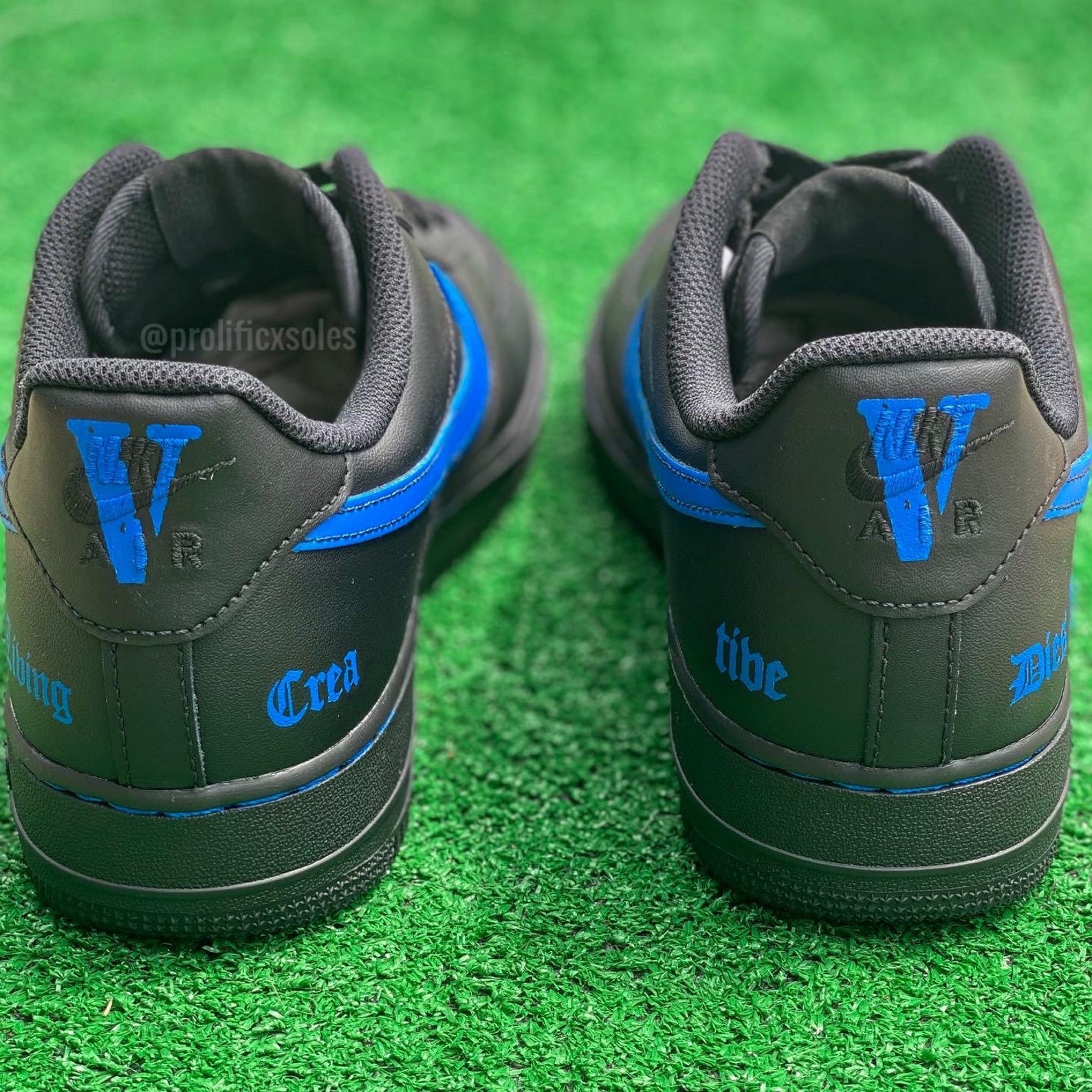 custom air force 1 vlone