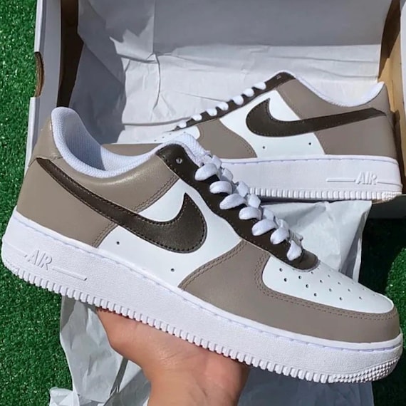 Buy Taupe X Brown Custom Air Force Online in India