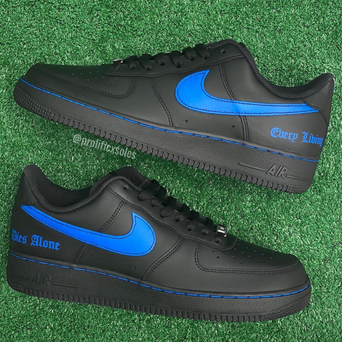 custom vlone air force 1