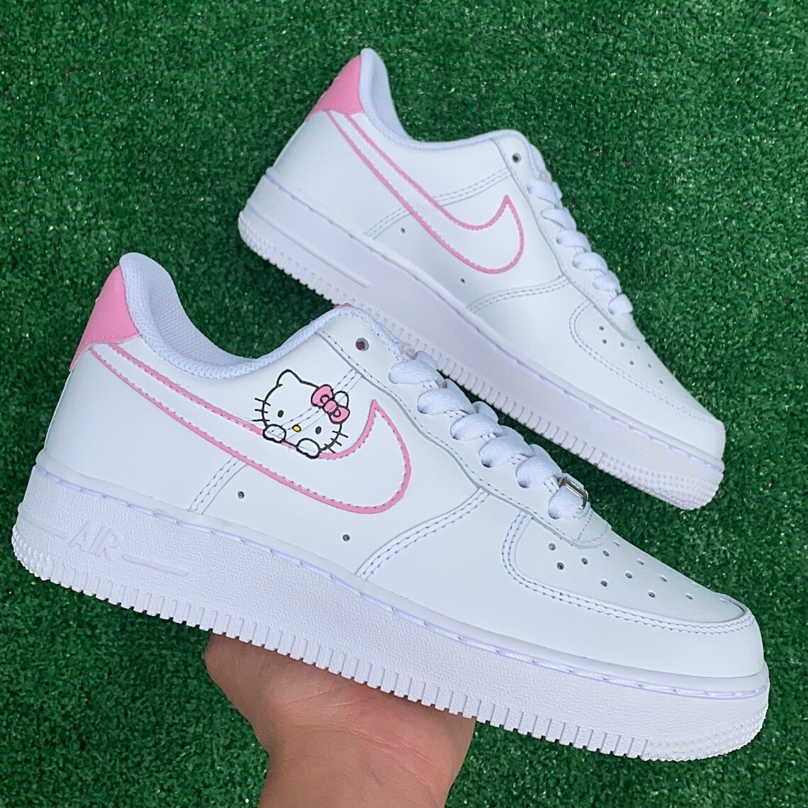 Hello Kitty Custom Air Force 1 Etsy
