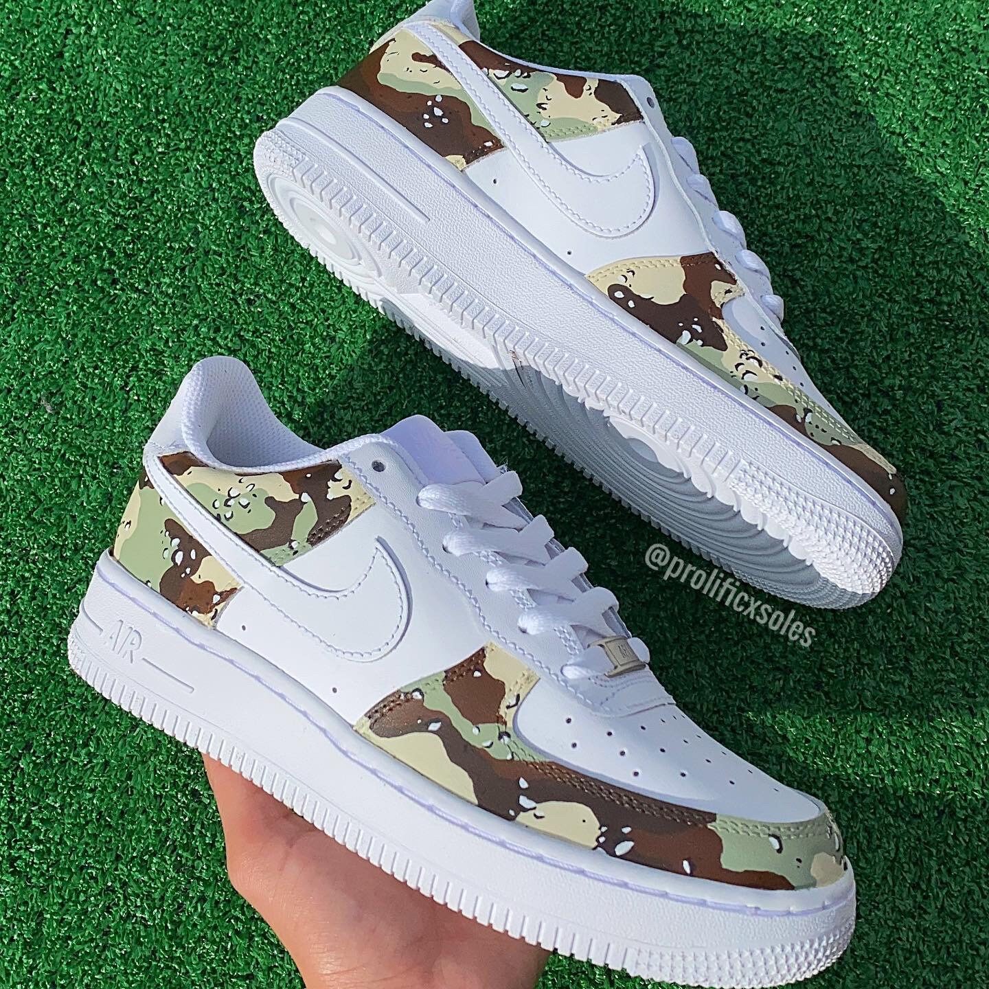 custom camo af1