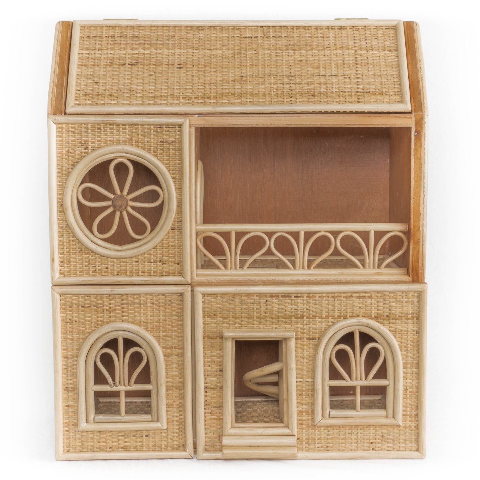 Aria's Victorian Rattan Dollhouse Playroom Etsy