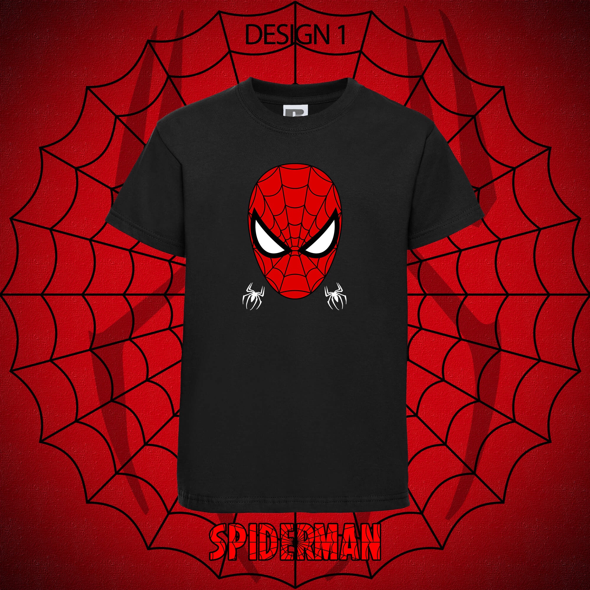 Camiseta spiderman - Etsy España