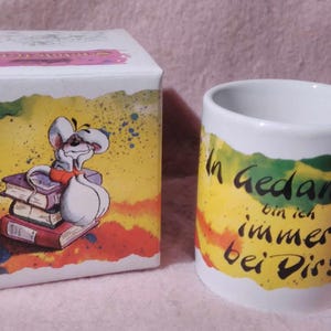Vintage collector&#39;s cup 5 always with you in my thoughts! Small cup