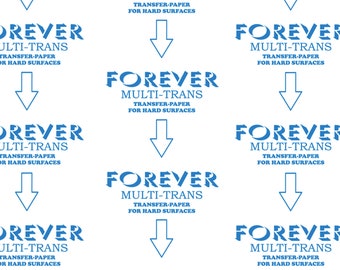 Transferfilm laserprinten Multi Trans Forever cups A4 5 vellen