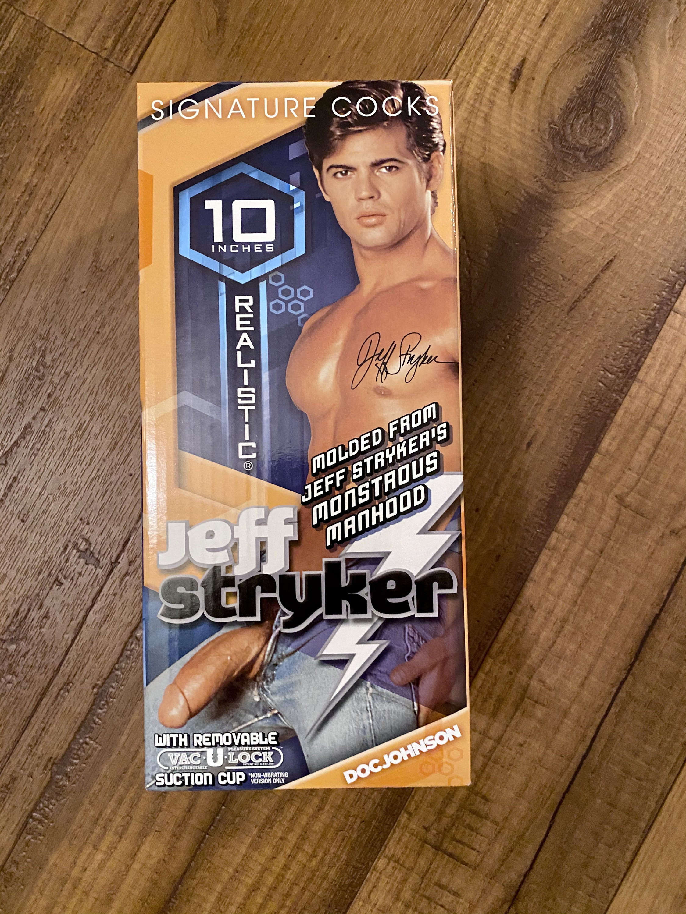 Jeff Stryker 10 Realistic Vibrating Dildo Etsy 