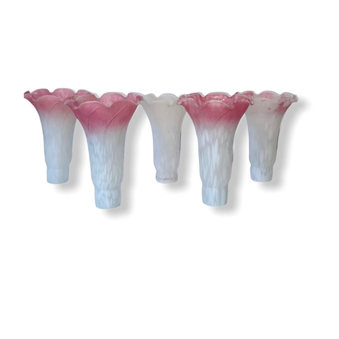 VTG Tiffanyinspired Replacement Trumpet Lily Lamp Shades Etsy