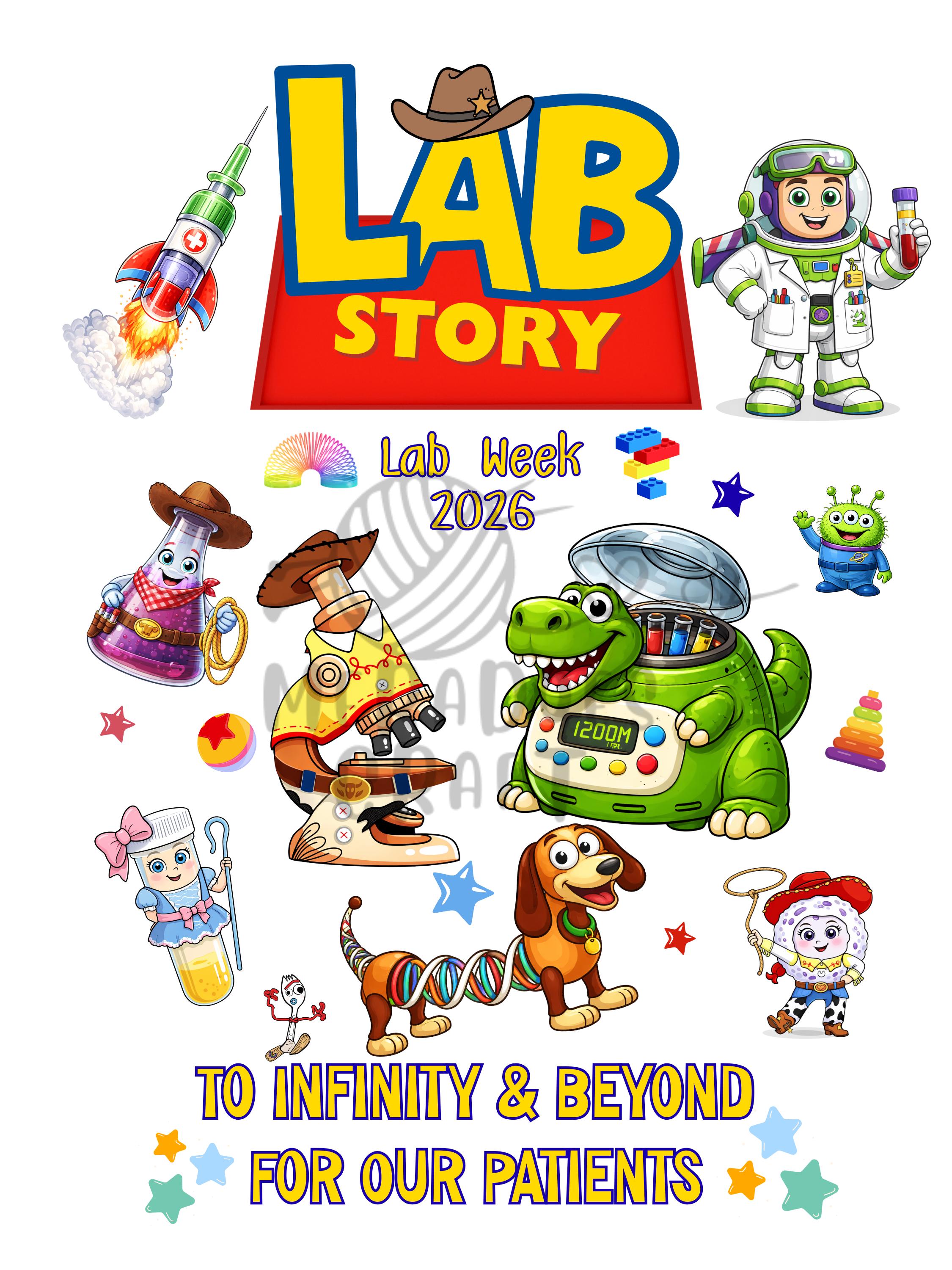 Lab Week 2026 Digital Art | Medical Lab T-shirt & Poster Designs ...
