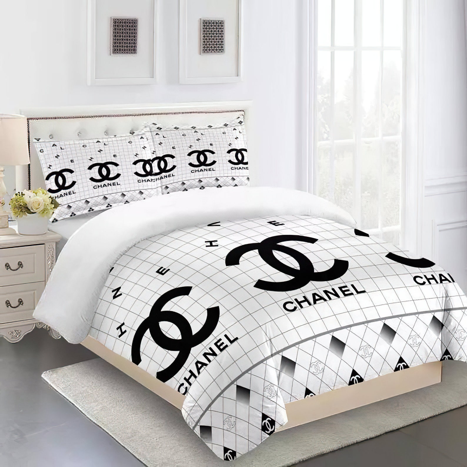 Fashion Brand Bedding Set Luxury Bedding Set Bedding For | Etsy