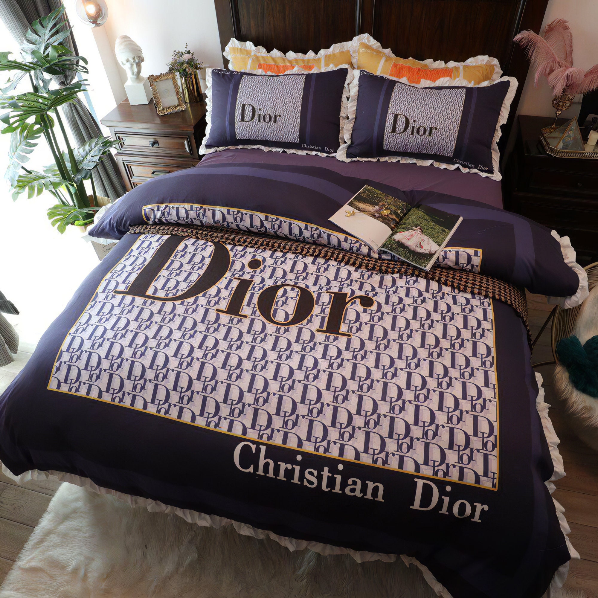 Fashion Brand Bedding Set Luxury Bedding Set Bedding For | Etsy