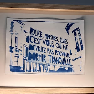 DEMONSTRATION SIGN