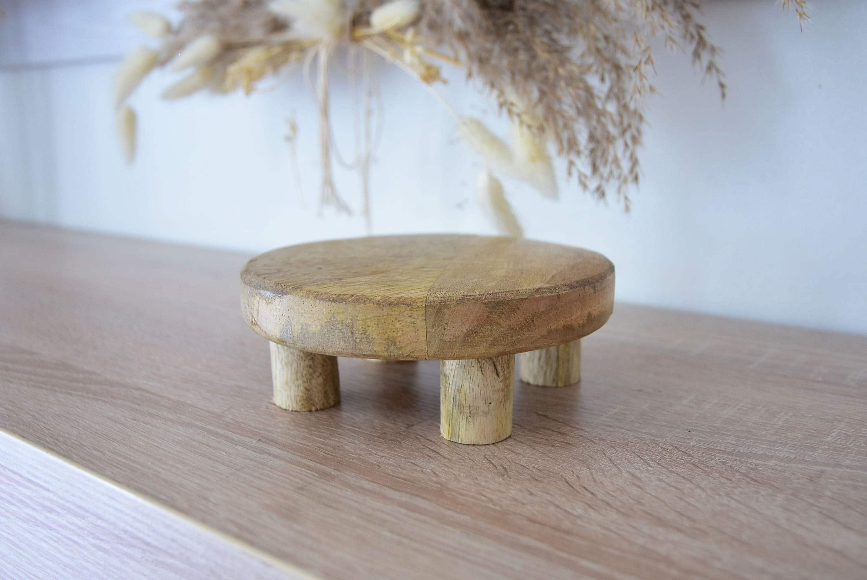 Wooden coasters Mango wood Candlestick Candle coasters high Etsy