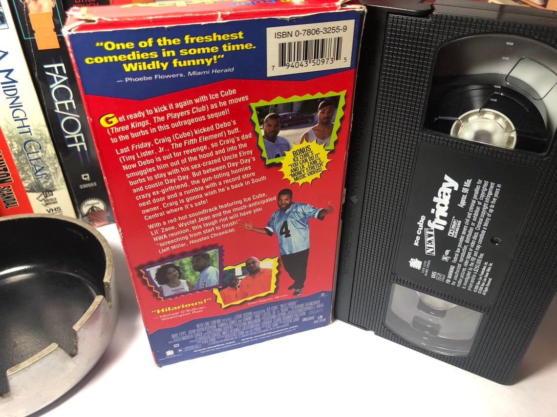 Next Friday VHS Movie VHS Tape Vintage Video Cassette Etsy
