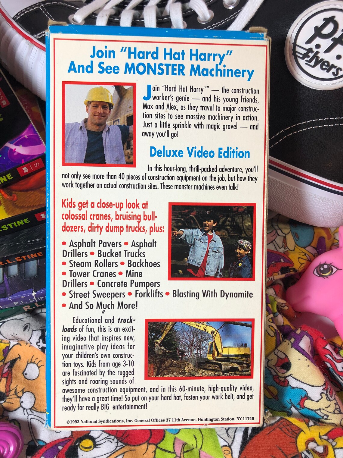 Hard Hat Harry Giant Construction Equipment & Farm Adventure Etsy