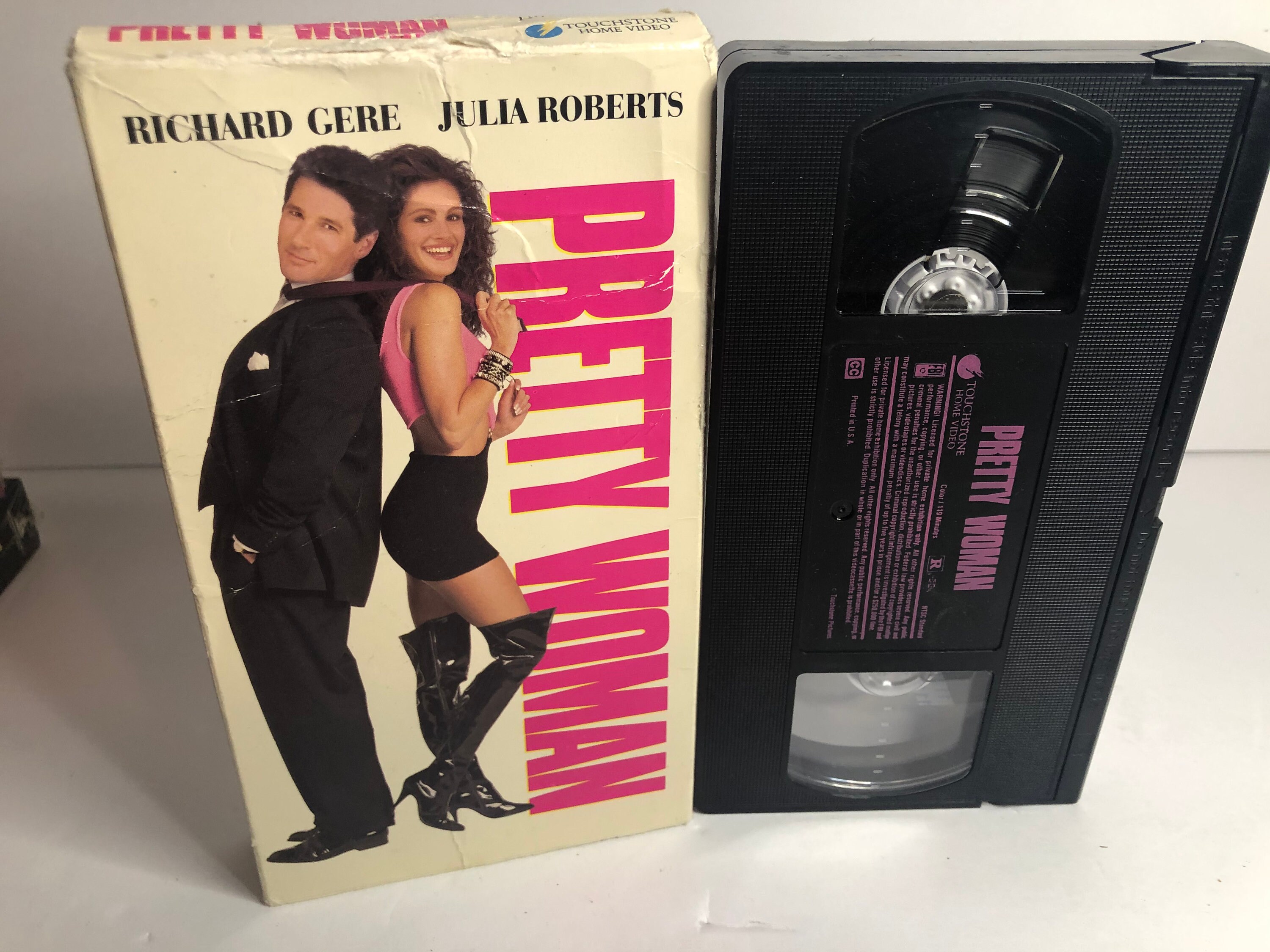 Pretty Woman VHS Movie VHS Tape Vintage Video Cassette Etsy