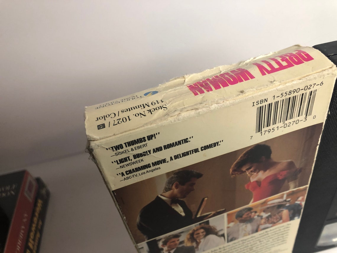 Pretty Woman VHS Movie VHS Tape Vintage Video Cassette Etsy