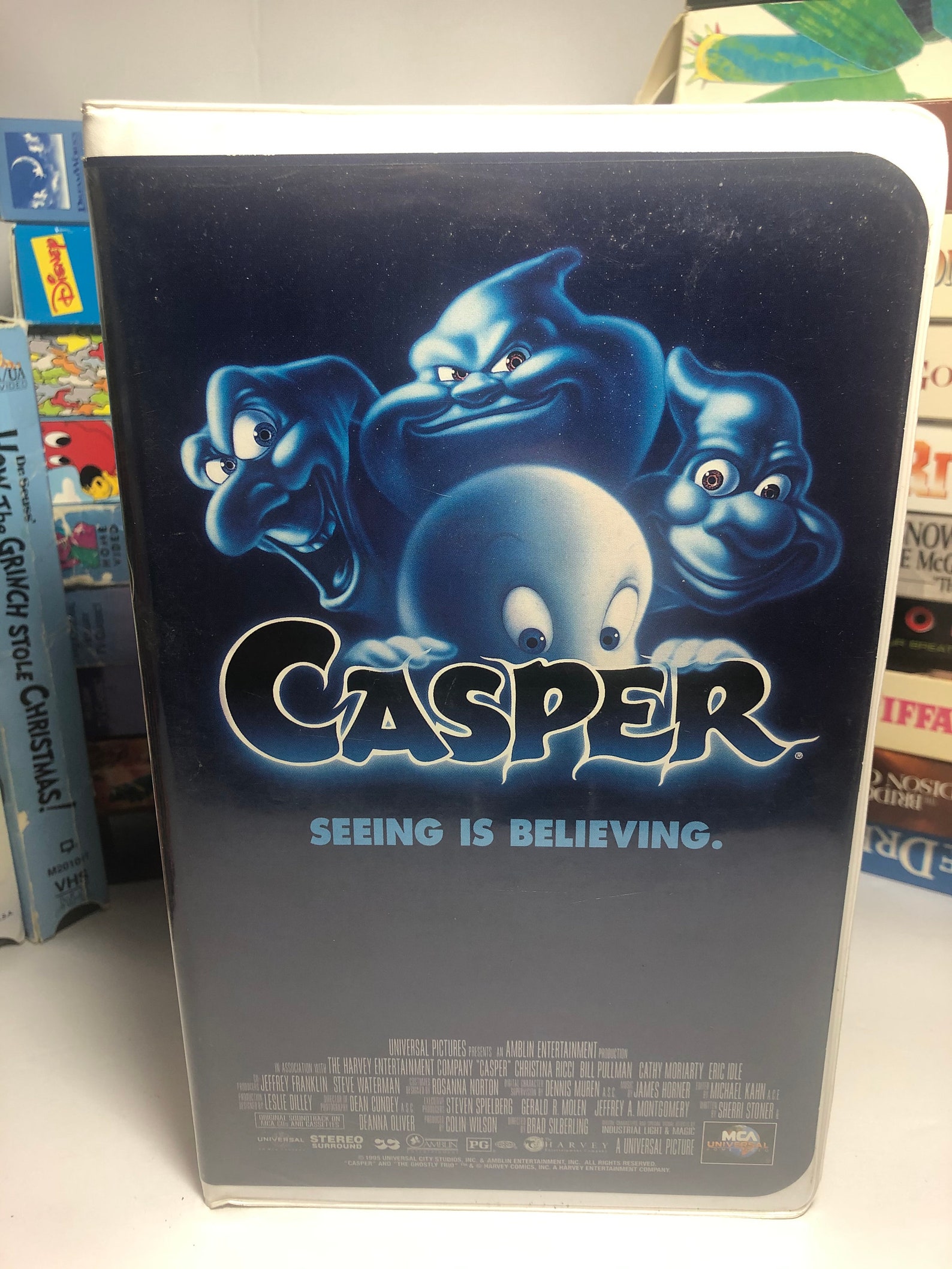 Walt Disney Casper VHS Movie VHS Tape Vintage Video Etsy