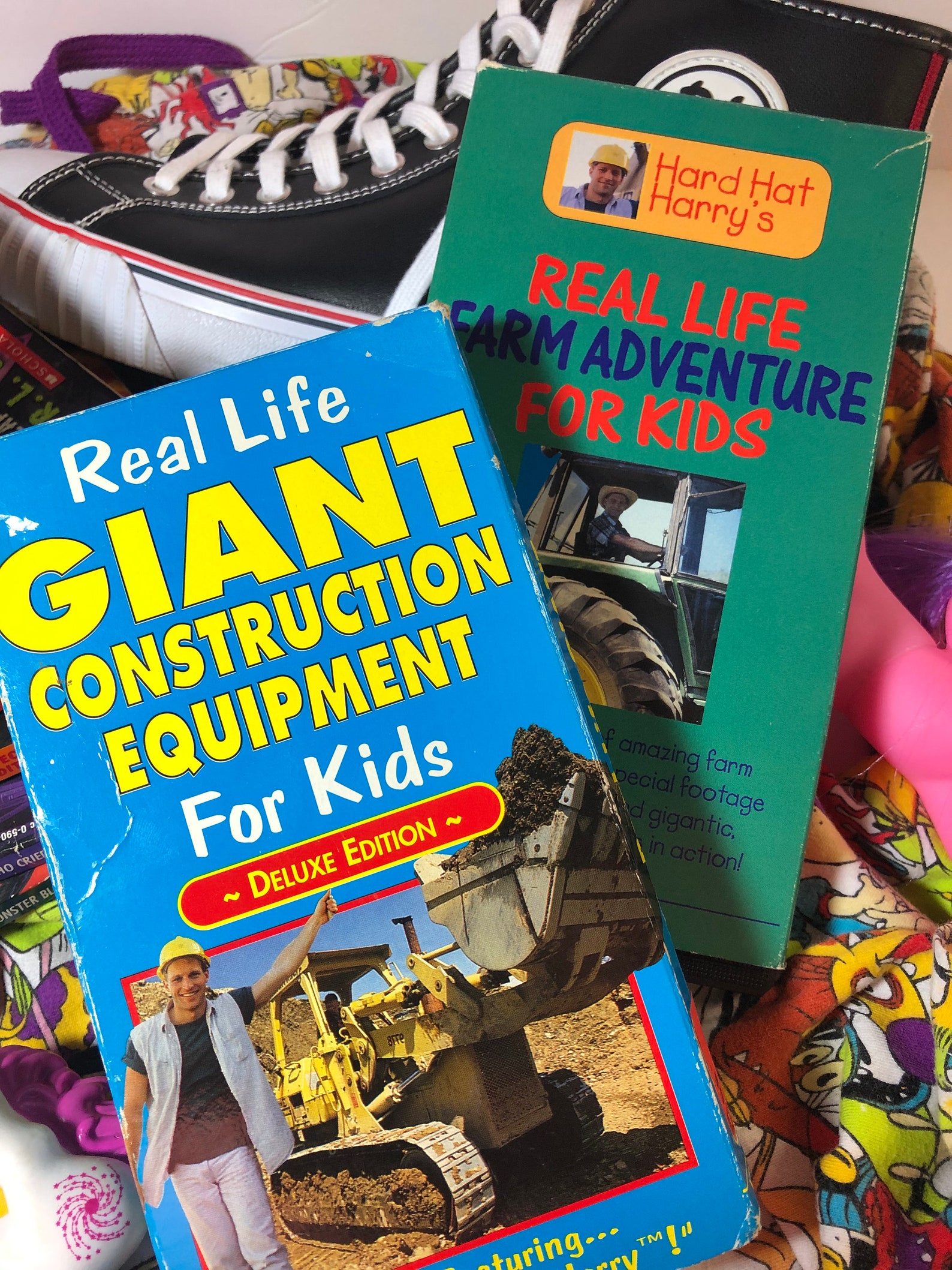 Hard Hat Harry Giant Construction Equipment & Farm Adventure Etsy