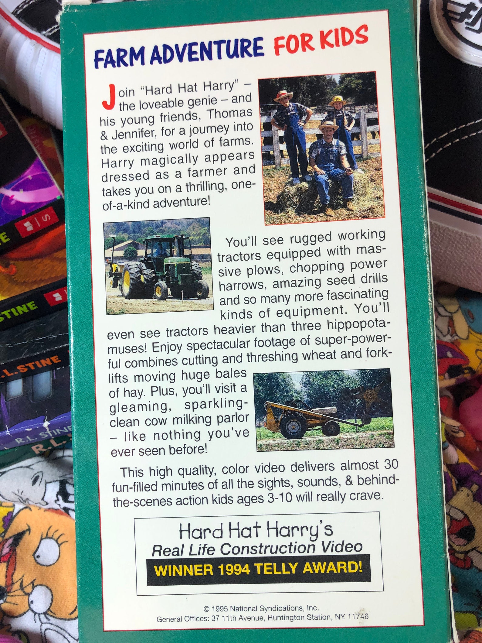 Hard Hat Harry Giant Construction Equipment & Farm Adventure Etsy