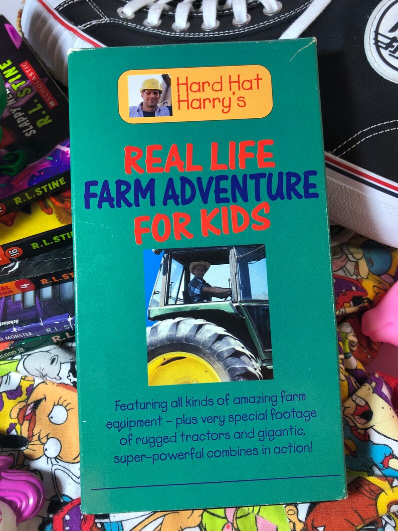 Hard Hat Harry Giant Construction Equipment & Farm Adventure Etsy