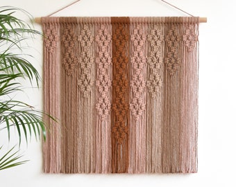 Macrame PATTERN - Written PDF and Knot Guide - diy macrame wall hanging -  digital download how to tutorial - MOLLY