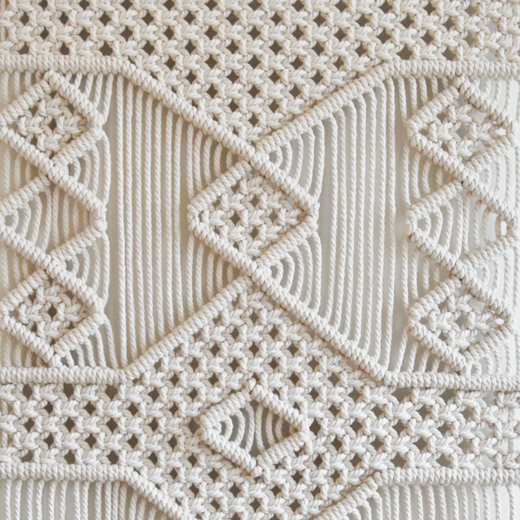 Macrame PATTERN - Written PDF and Knot Guide - Diy Macrame Wall Hanging ...