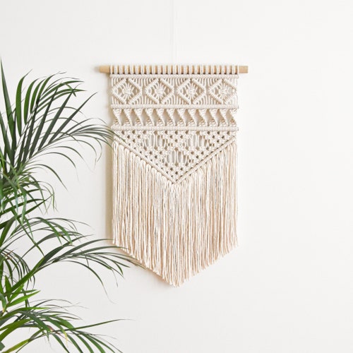 Macrame PATTERN - Written PDF and Knot Guide - diy macrame wall hanging -  digital download how to tutorial - JOSIE