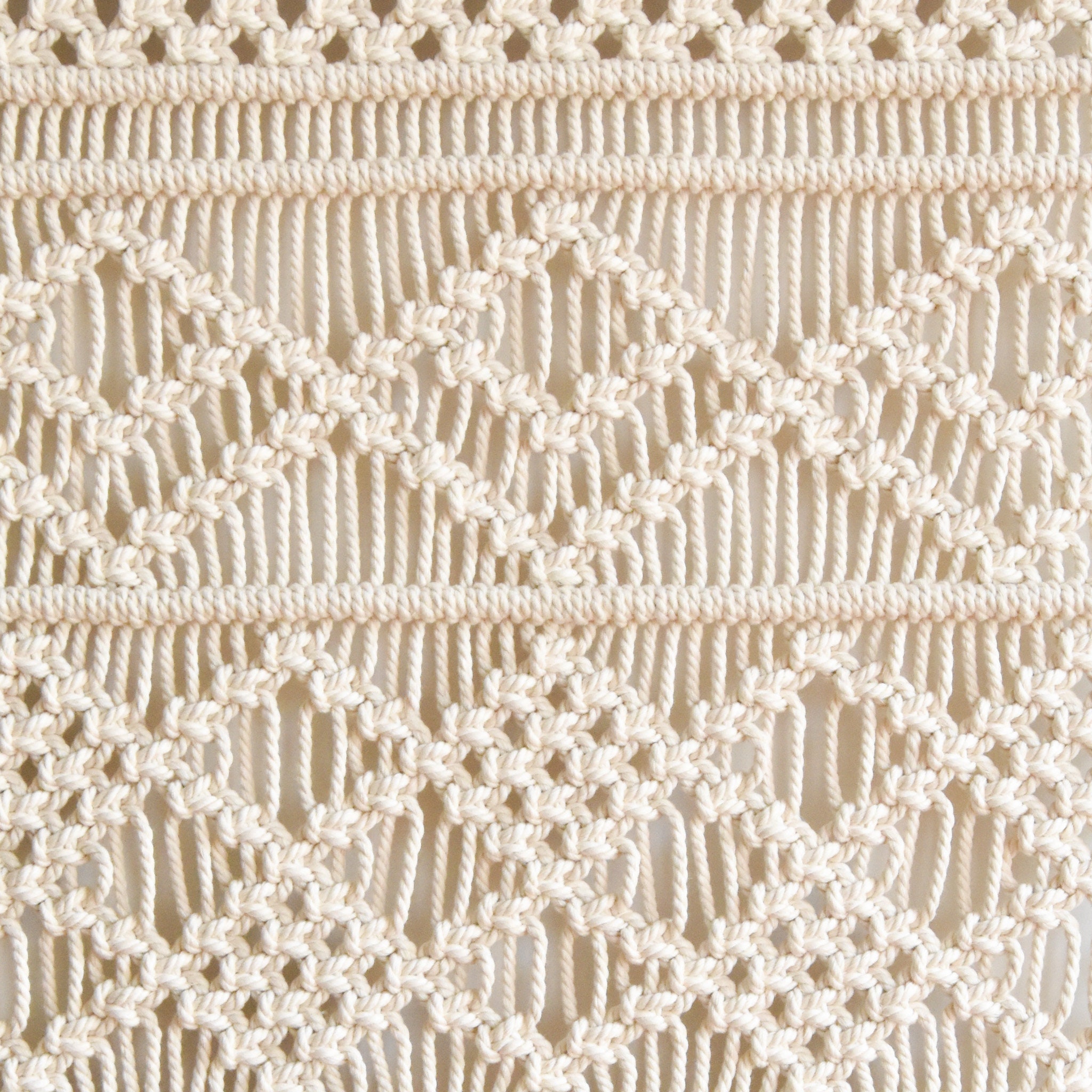 Macrame Pattern Paper Macrame PATTERN - Written PDF and Knot Guide - Diy Macrame Wall Hanging ...