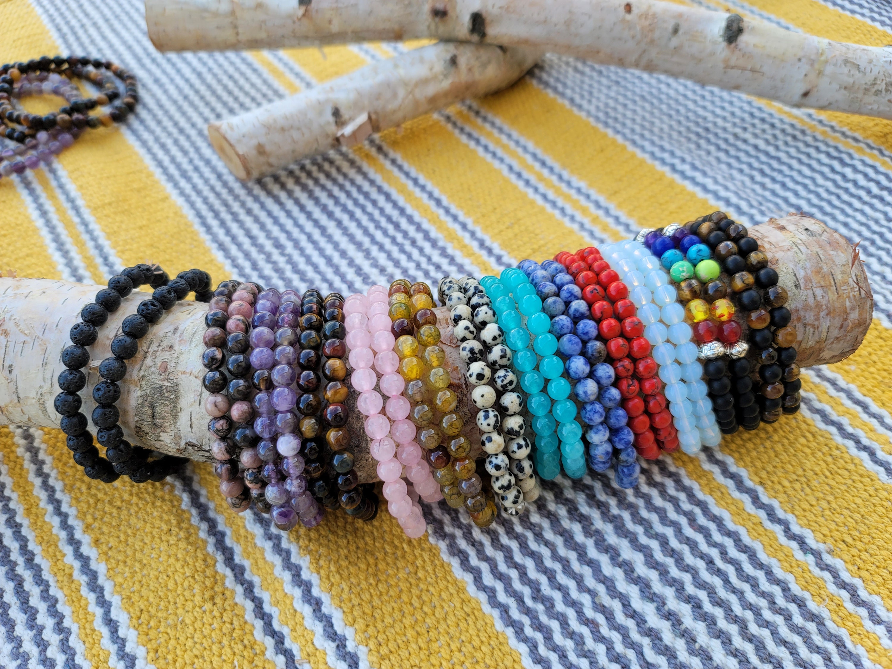 Crystal Bracelets 6mm Genuine Crystal Bracelet's Etsy