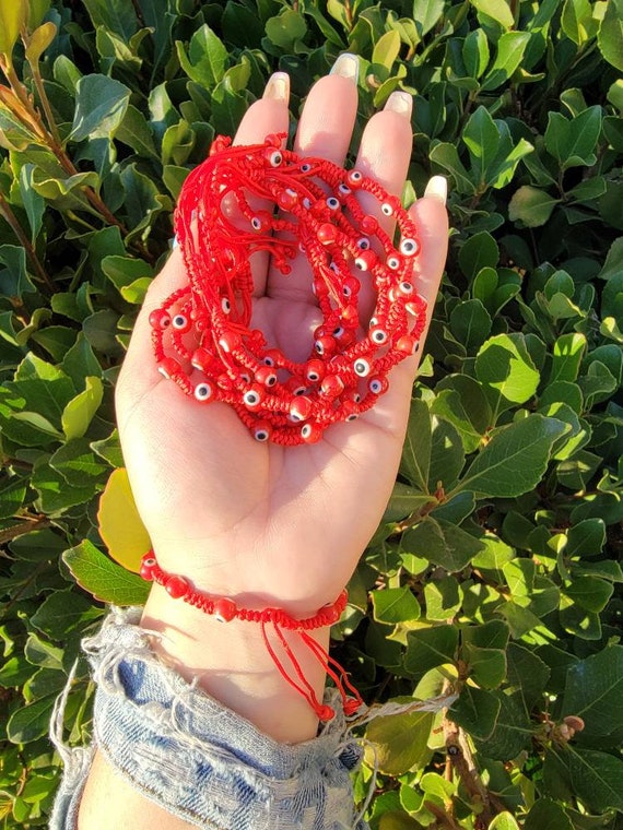 Pulseras Mal de Ojo Evil Eye Red String Bracelet for Women