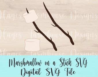 Malvavisco en un stick SVG