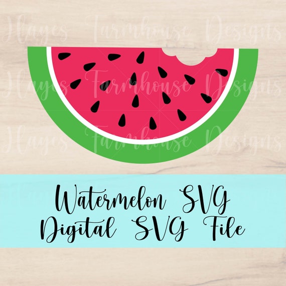 Watermelon SVG | Digital File | SVG