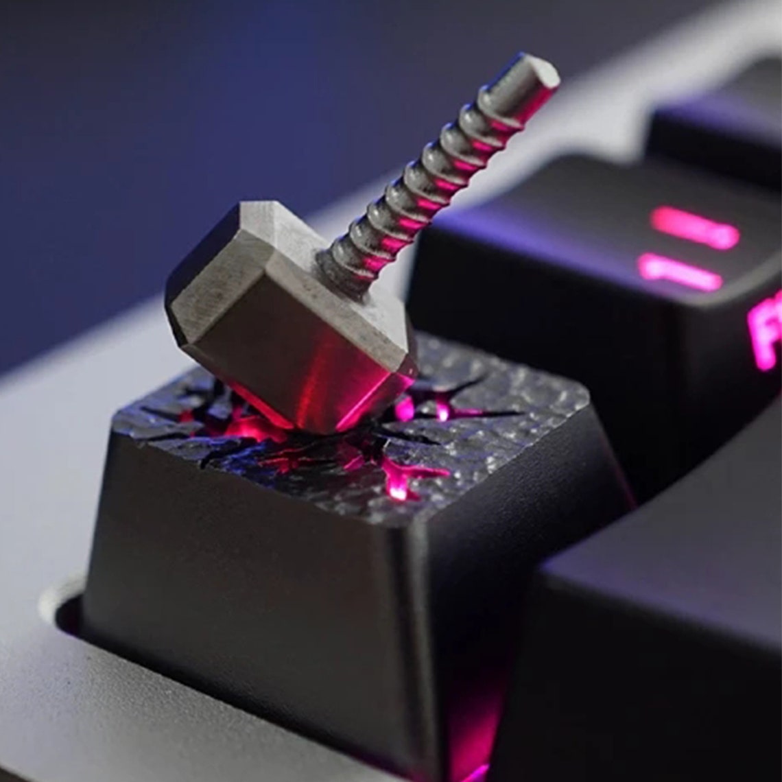 HolyOOPS Thor's Hammer 3D Titanium Alloy Keycaps Etsy