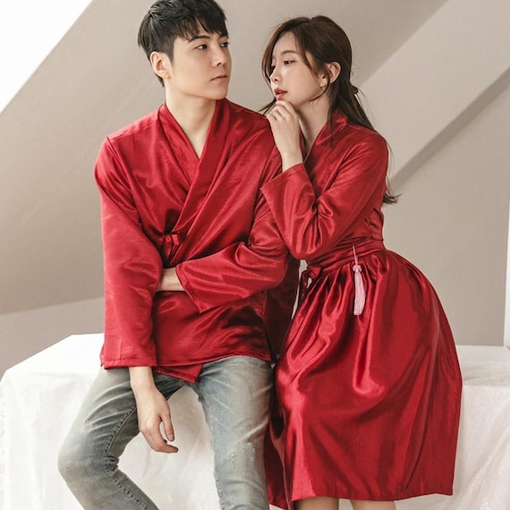 red dress korean style Korean Hi-Lo Red Tulle burgundy prom dresses long with Beaded Ruffles and A-Line Pleats
