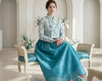Custom Tailored Hanbok Dress, Berite Chollik, Bridal Shower